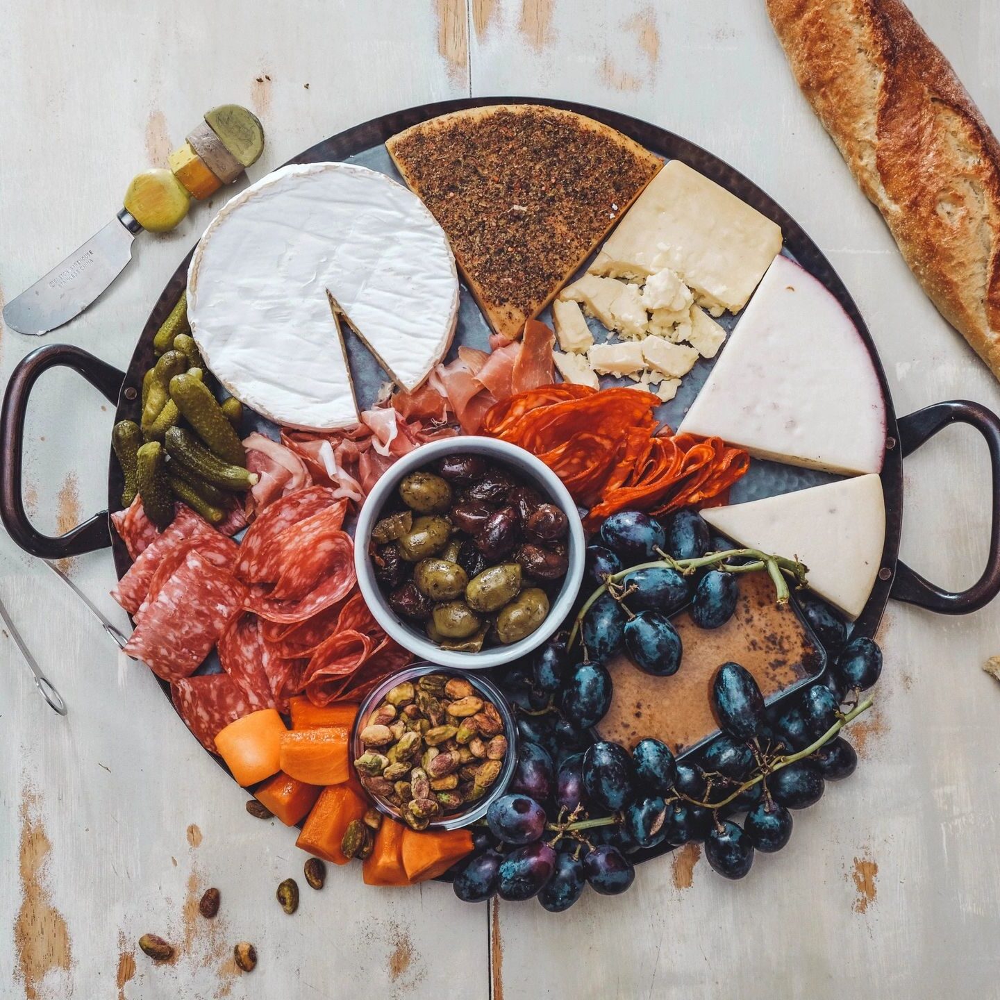 Olive, Meat and Cheese Tray